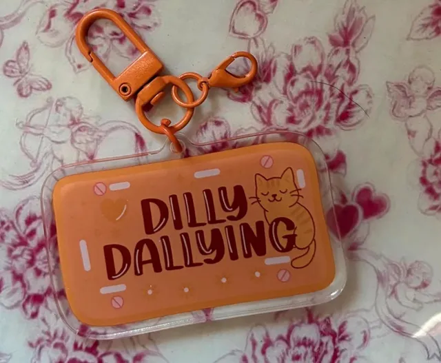 Orange keychain