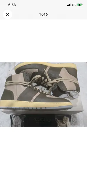 CollegiumPillar Destroyer HighTop Sneaker M7 L9 RRP $274.00