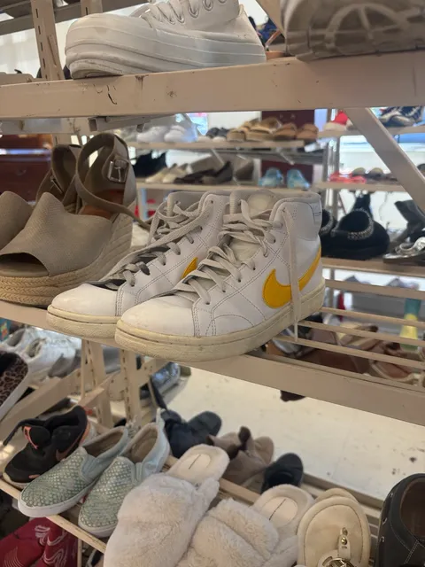Nike Blazer Mid '77 First Use White Orange Yellow Leather Shoes