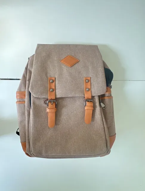 Mad Man Brown Messenger Rucksack