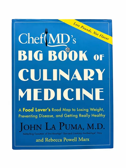 Crown ChefMD's Big Book of Culinary Medicine Hardcover Book