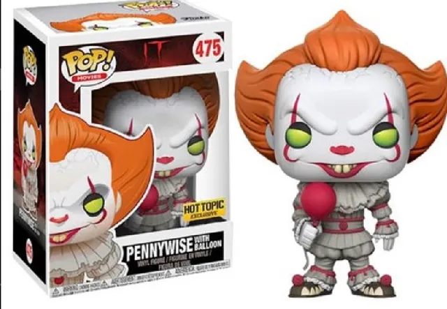 Funko Pop! Movies IT Pennywise With Balloon Vinyl Figure 475