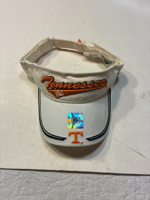Adidas Tennessee Volunteers Visor Hat White Embroidered NCAA