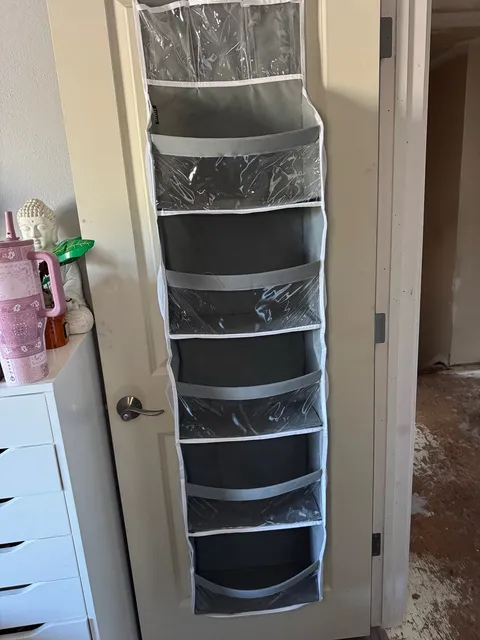 Over The Door Organizer Clear Pocket Hanging Storage