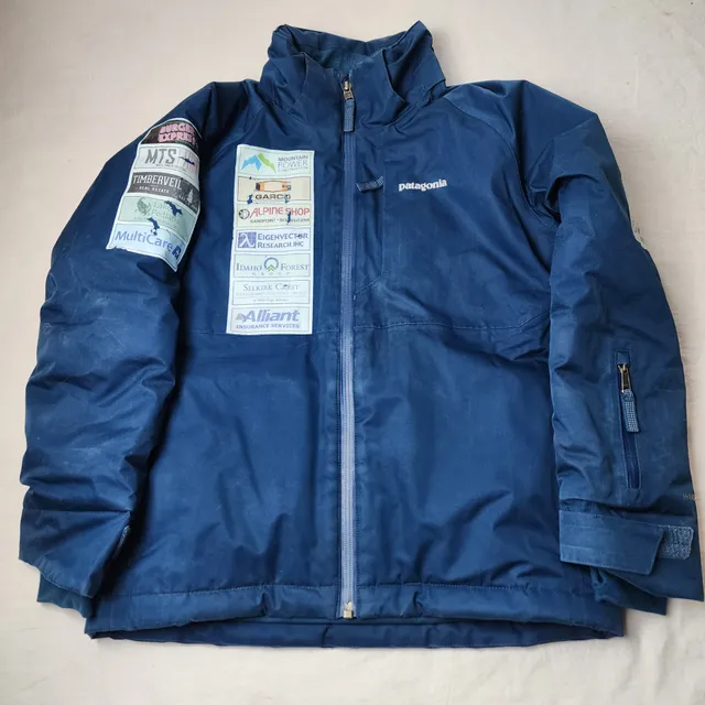 Youth Patagonia Snowshot Ski Jacket (Size 7-8 / Small) - SARS 2022 Alpine Team