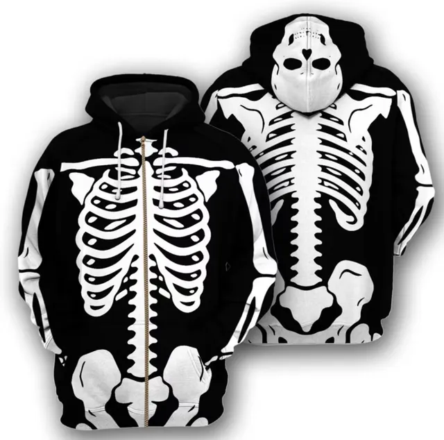 Boys 8-20 Skeleton Graphic Hoodie,