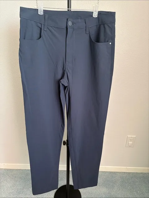 all in motion Men’s Navy golf stretch straight leg Pants 30X32