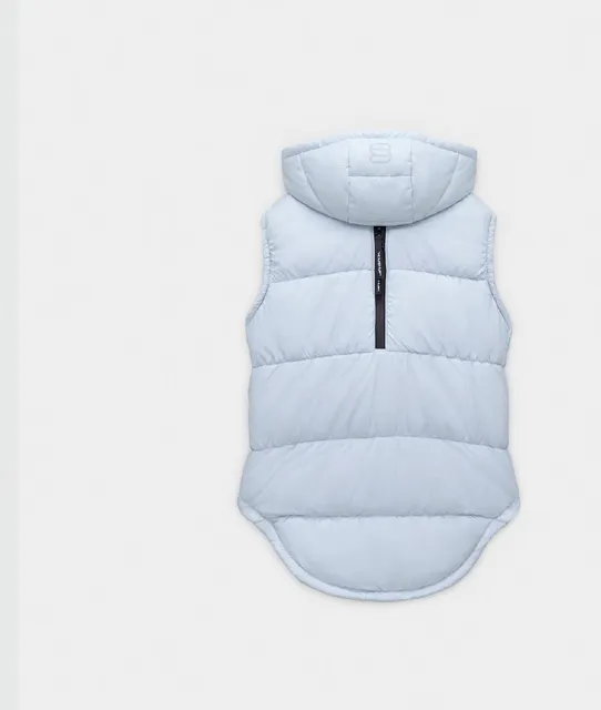 Aritzia The Super Puff Ruff Puff Dog Vest Dew Blue size Medium