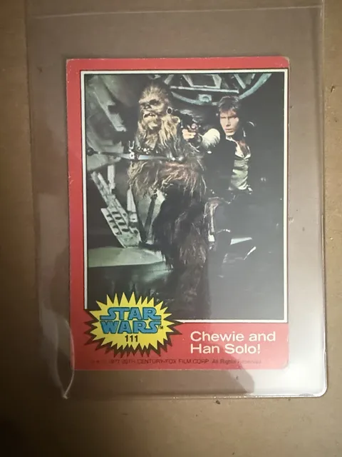 Chewie and Han Solo! 111 1977