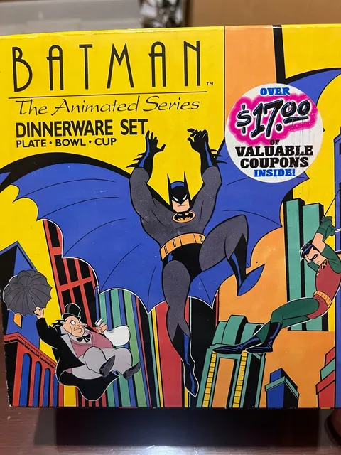 Zak Designs Batman The Animated Series Dinnerware Set BA-110