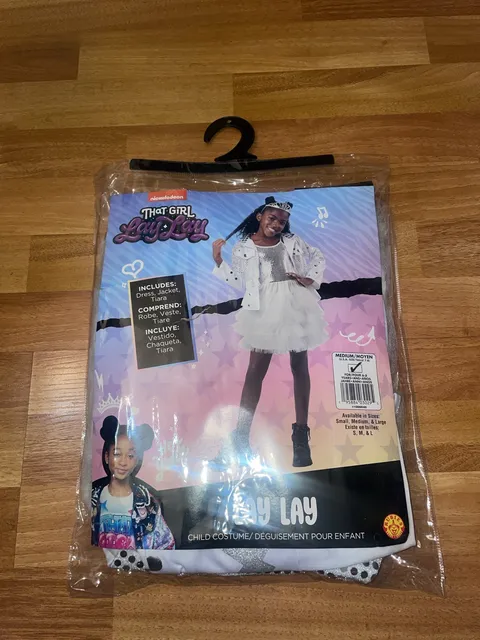 Rubie's That Girl Lay Lay Child Costume Size Medium 7-8