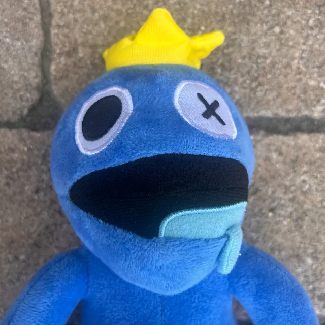 Rainbow Friends Blue Plush Toy 11 Inch Stuffed Animal Monster