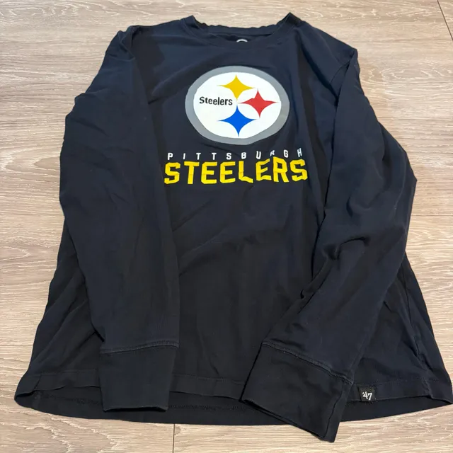 '47 Brand Pittsburgh Steelers Long Sleeve T-Shirt Black