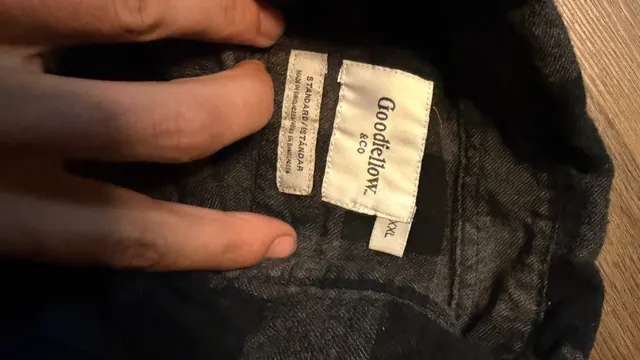 Goodfellow & Co Buffalo Plaid Flannel Shirt Size XXL Black Gray