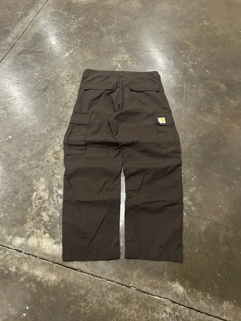 Carhartt WIP Regular Cargo Pant 33x30 Brown Ripstop
