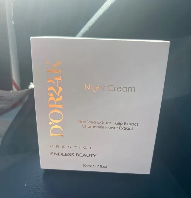 D'OR25K Night Cream D'Or Skincare New