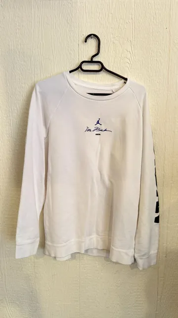 Jordan I'm Back 1995/96 Sweatshirt Size L White
