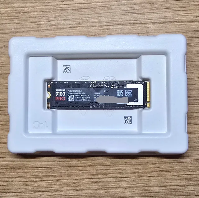 Samsung 9100 PRO 2TB M.2 NVMe SSD
