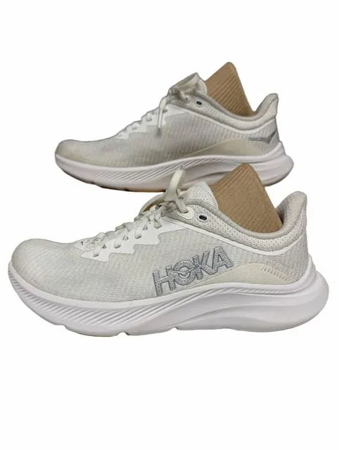 Hoka One One Solimar White Running Shoes Walking Gym Sneakers Women's Size 6.5B