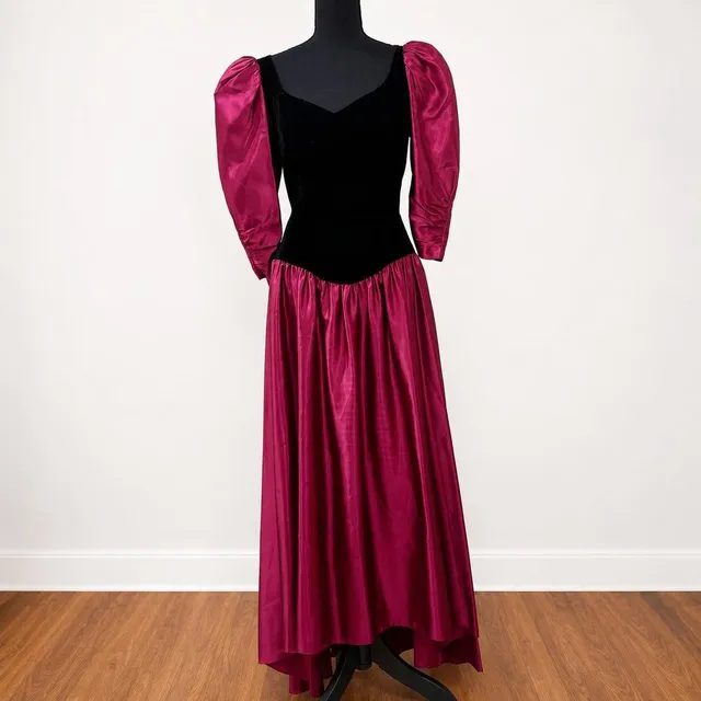 vampire dark princess 80s prom queen gothic halloween costume dress 11/12