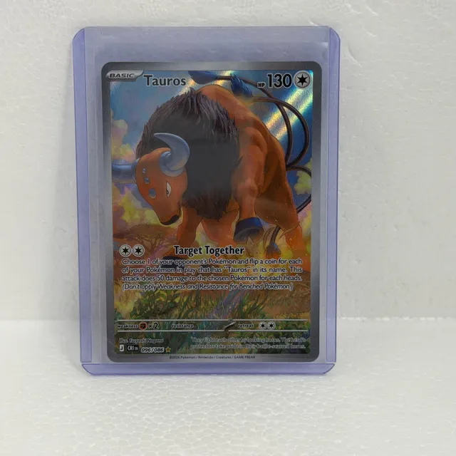 Pokemon Tauros 096/086 Holo Trading Card