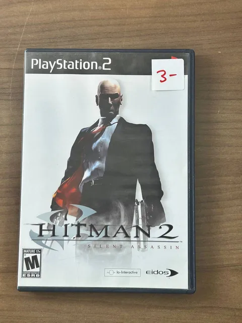 Hitman 2 Silent Assassin PS2 PlayStation 2 2002 Complete w/ Manual