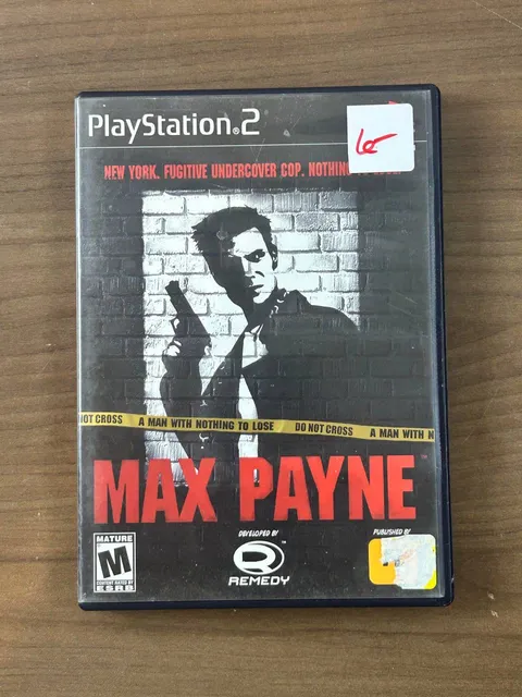 Max Payne Sony PlayStation 2 PS2 2001 CIB Complete w/ Manual & Case