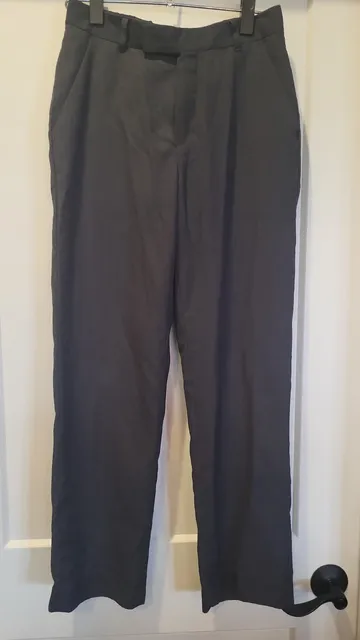 Calvin Klein Boy's Size 14 Regular Dark Gray Dress Trousers Slacks