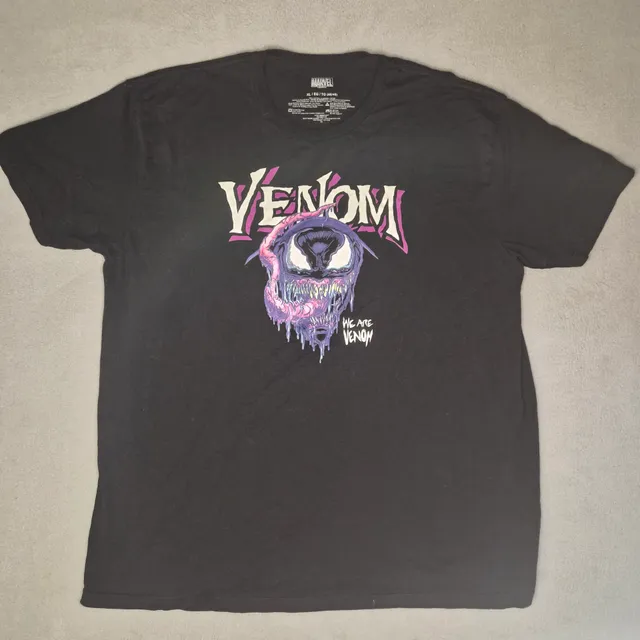 Marvel Venom Graphic T-Shirt XL Black We Are Venom Tee Unisex size XL