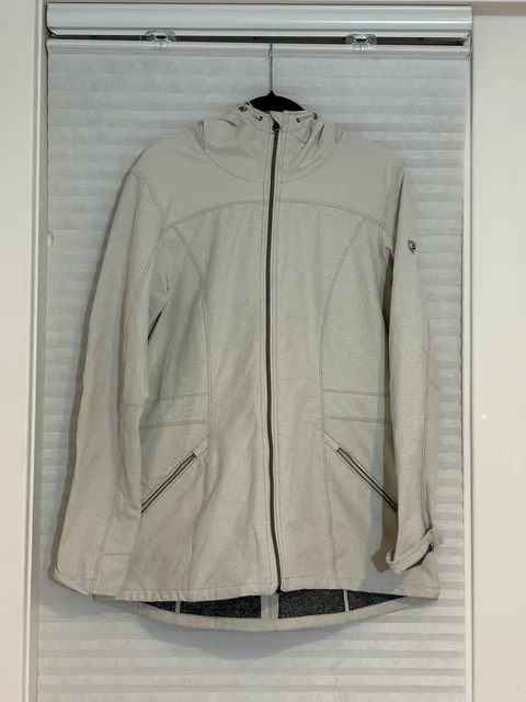 Kuhl Full Zip Hooded Jacket Beige