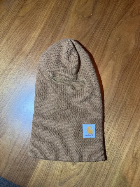 Carhartt Knit Balaclava Brown Ski Mask
