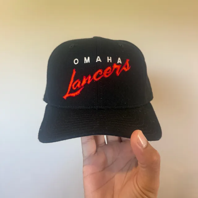 New Era Omaha Lancers Pro Model Hat Medium-Large Vintage
