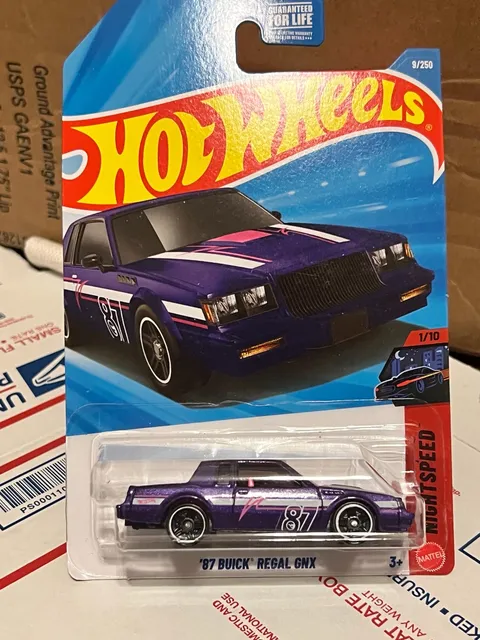 Hot Wheels '87 Buick Regal GNX 87 Night Speed Treasure Hunt 9/250 Purple 