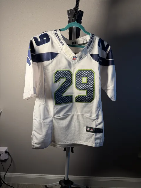 Nike Seattle Seahawks Earl Thomas 29 Jersey Size 44 White