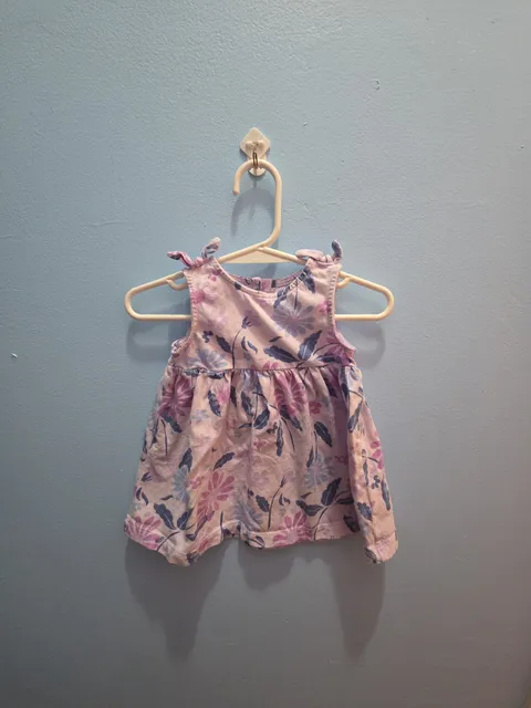 Carter's Floral shirt Size 6M Purple
