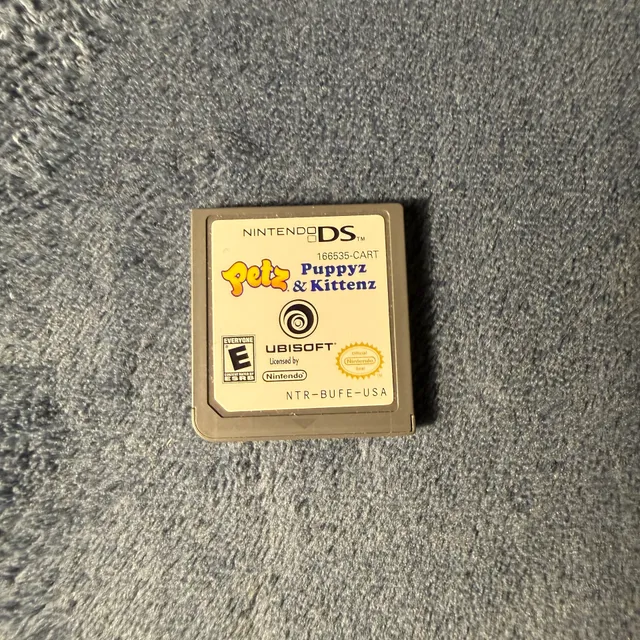 Ubisoft Petz Puppyz & Kittenz Nintendo DS Game Cartridge