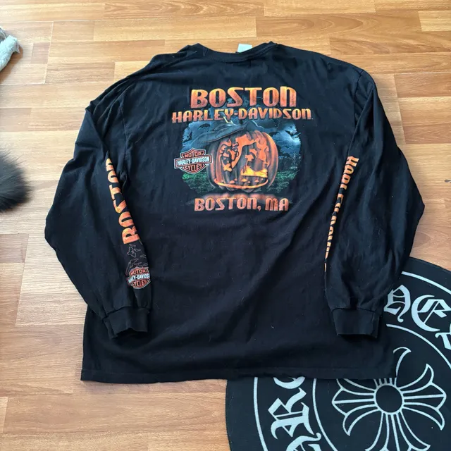 Harley-Davidson Boston Long Sleeve T-Shirt Black