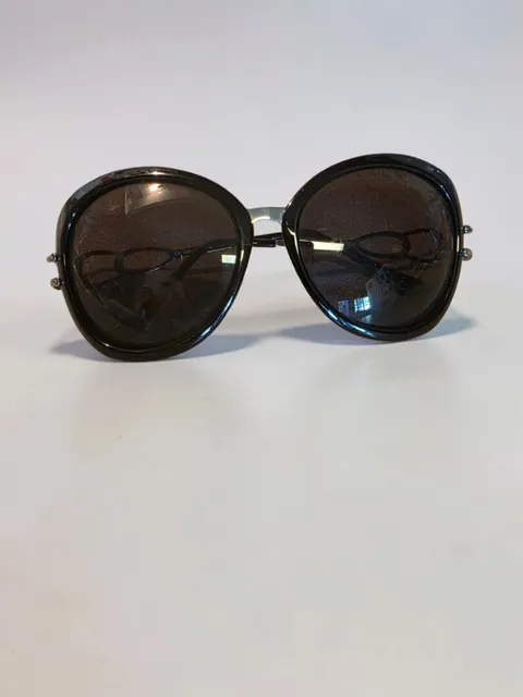H&M Oversized Round Sunglasses Brown Frame