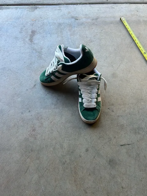 Adidas Campus 00s Green White Sneakers Shoes