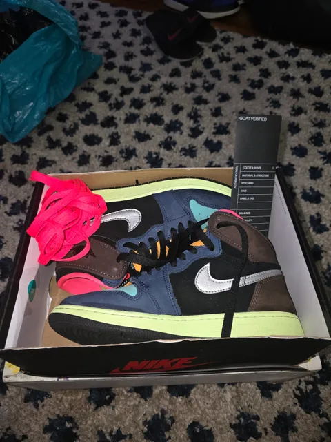 Nike Air Jordan 1 High Retro Bio Hack Sneakers