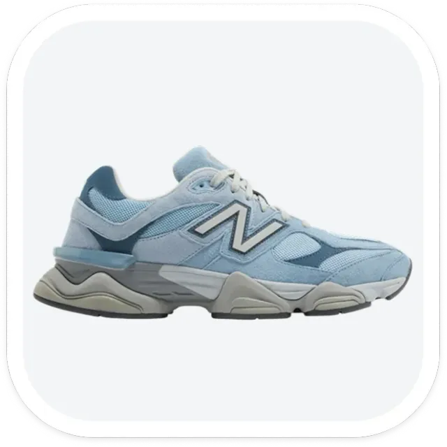 New Balance 9060 Chrome Blue Sneakers