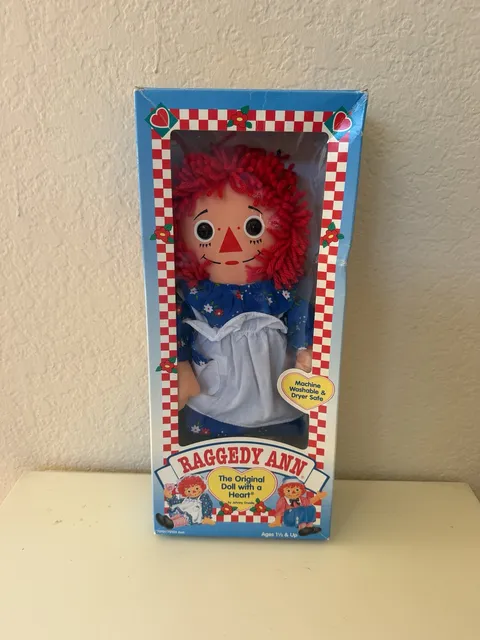 Hasbro 1996 Raggedy Ann 12 Inch Doll in Original Box