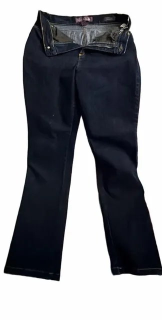 Gloria Vanderbilt Amanda Jeans Size 10 Dark Wash Denim