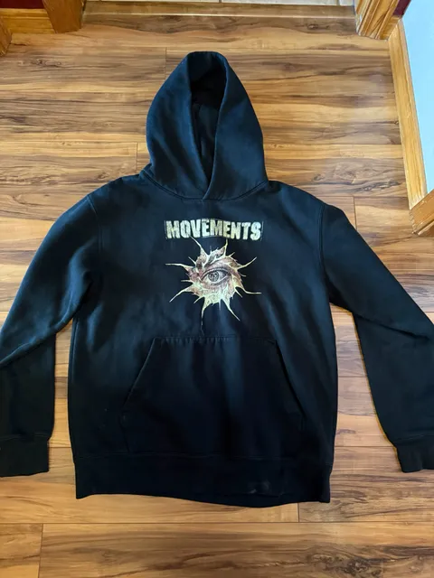 Movements Band Graphic Hoodie Black