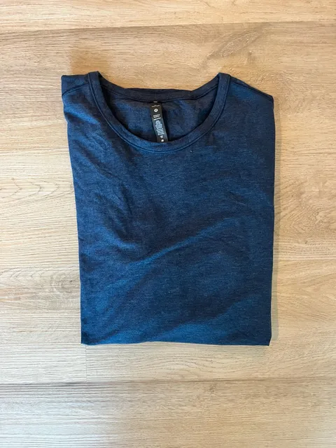 Lululemon, Mens Metal Vent Tech Long Sleeve, Navy Blue, Athleticwear, XL