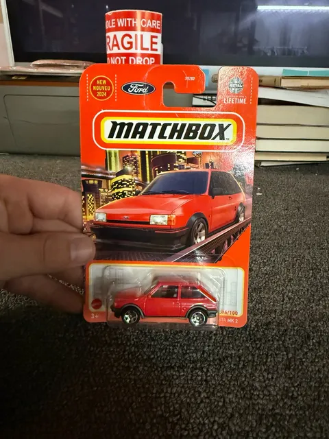 Matchbox 1983 Ford Fiesta Mk 2 Red 94/100