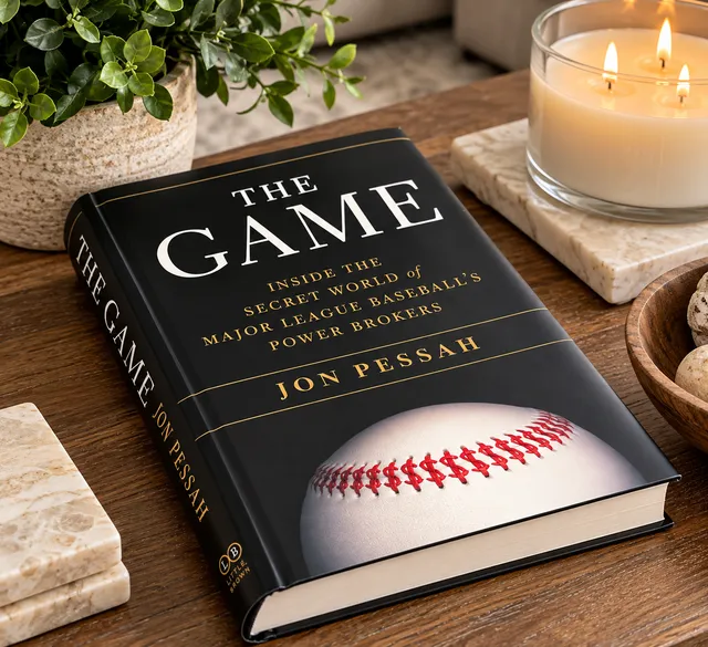The Game Jon Pessah First Edition Hardcover 2015 MLB Baseball Power Brokers
