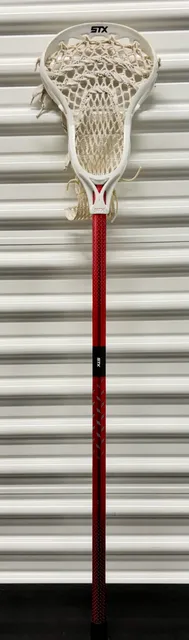 Stx Steel 7000 Lacrosse Stick Red White Complete