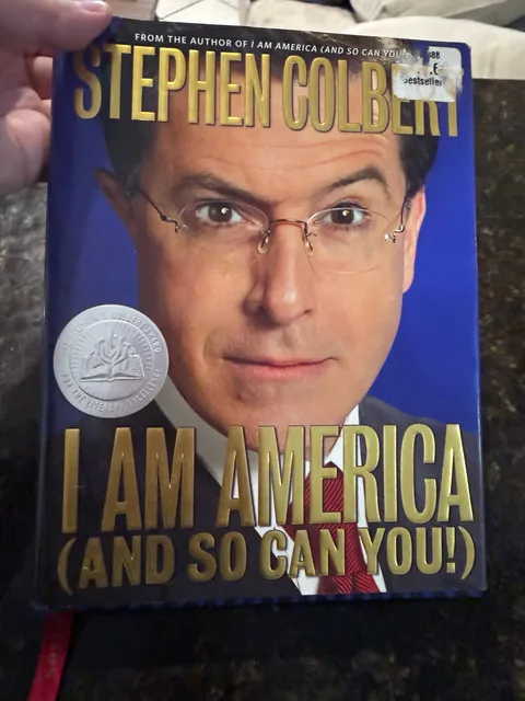 Stephen Colbert I Am America (And So Can You!) Hardcover Book