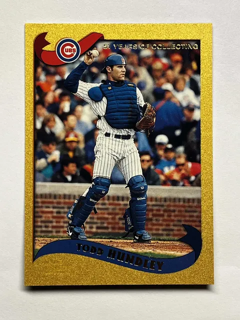 2002 Topps 51 Years Of Collecting Todd Hundley #603 Gold /2002 Chicago Cubs